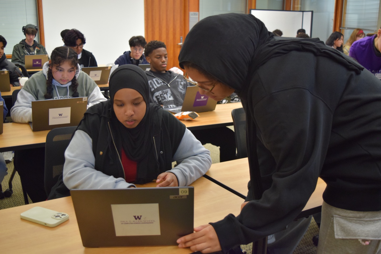 Helping a student
